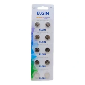 BATERIA ALCALINA 1.5V LR44 ELGIN