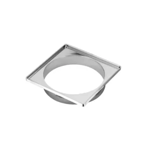 Porta Grelha Quadrada Cromada DN150 Amanco