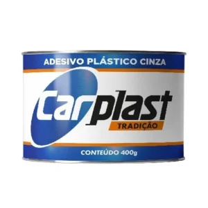 MASSA PLASTICA CINZA 400G CARPLAST COM CATALISADOR