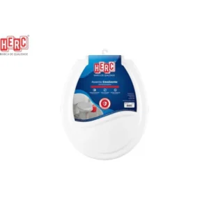 ASSENTO SANITARIO UNIVERSAL BRANCO HERC TAMPA ENVOLVENTE 3385 (TAMPA DE VASO)