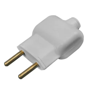 Plug Macho 2p 10a Branco Ilumi