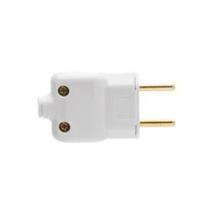 Plugue Macho Ilumi 2P 20A 250V branco