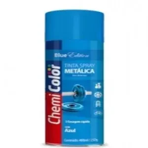 TINTA SPRAY CHEMICOLOR METALICA 400ML AZUL