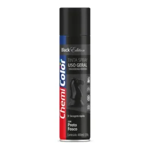 SPRAY CHEMICOLOR PRETO FOSCO 400ML