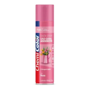 TINTA SPRAY CHEMICOLOR USO GERAL 400ML ROSA