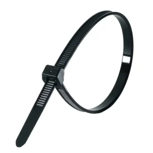 Abracadeira Nylon 300x3.6mm Com 100un Preta Vila
