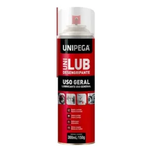 OLEO DESENGRIPANTE LUBRIFICANTE SPRAY 300ML UNILUB UNIPEGA AES0534.0001