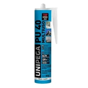 SELANTE PU POLIURETANO BRANCO 360G DUREZA PU40 MULTIUSO UNIP