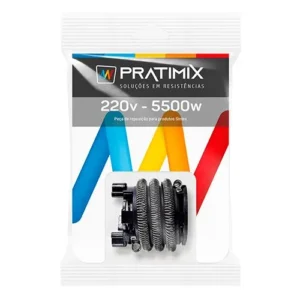 RESISTÊNCIA SINTEX NOVA DUCHA/TORNEIRA ELÉTRICA/TOP BANHO CIRCLE 220V - PRATIMIX