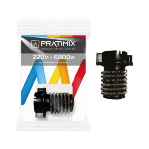 Resistência Tipo Fame para Ducha Quattro e Nova Kibanho 4T 6800W Pratimix