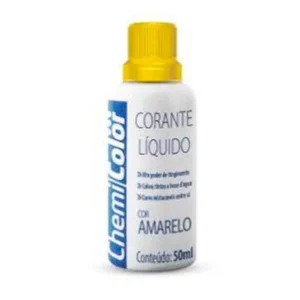 CORANTE BASE DAGUA 50ML CHEMICOLOR AMARELO 680468