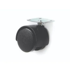 Rodizio 50mm com Placa Giratório Nylon de até 25Kg Sigma Power