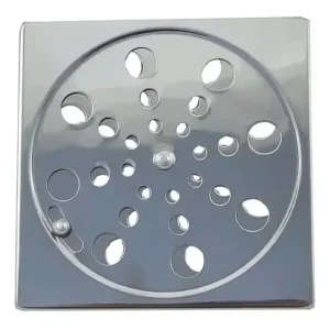 Grelha Ralo Inox Quadrado 15x15cm