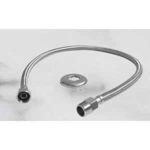 Engate Flexível Trancado - 60cm Bornia