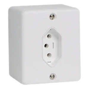 TOMADA BOX 20A BRANCA 63141 ILUMI