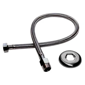 ENGATE FLEXIVEL ACO INOX 60CM VILA -
