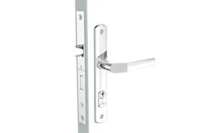 Fechadura Externa Perfil Estreito 27X53 Cromado Popline Soprano