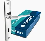 FECHADURA POPLINE INTERNA CHAVE GRANDE  CR ESPELHO 15 BROCA 27MM SOPRANO